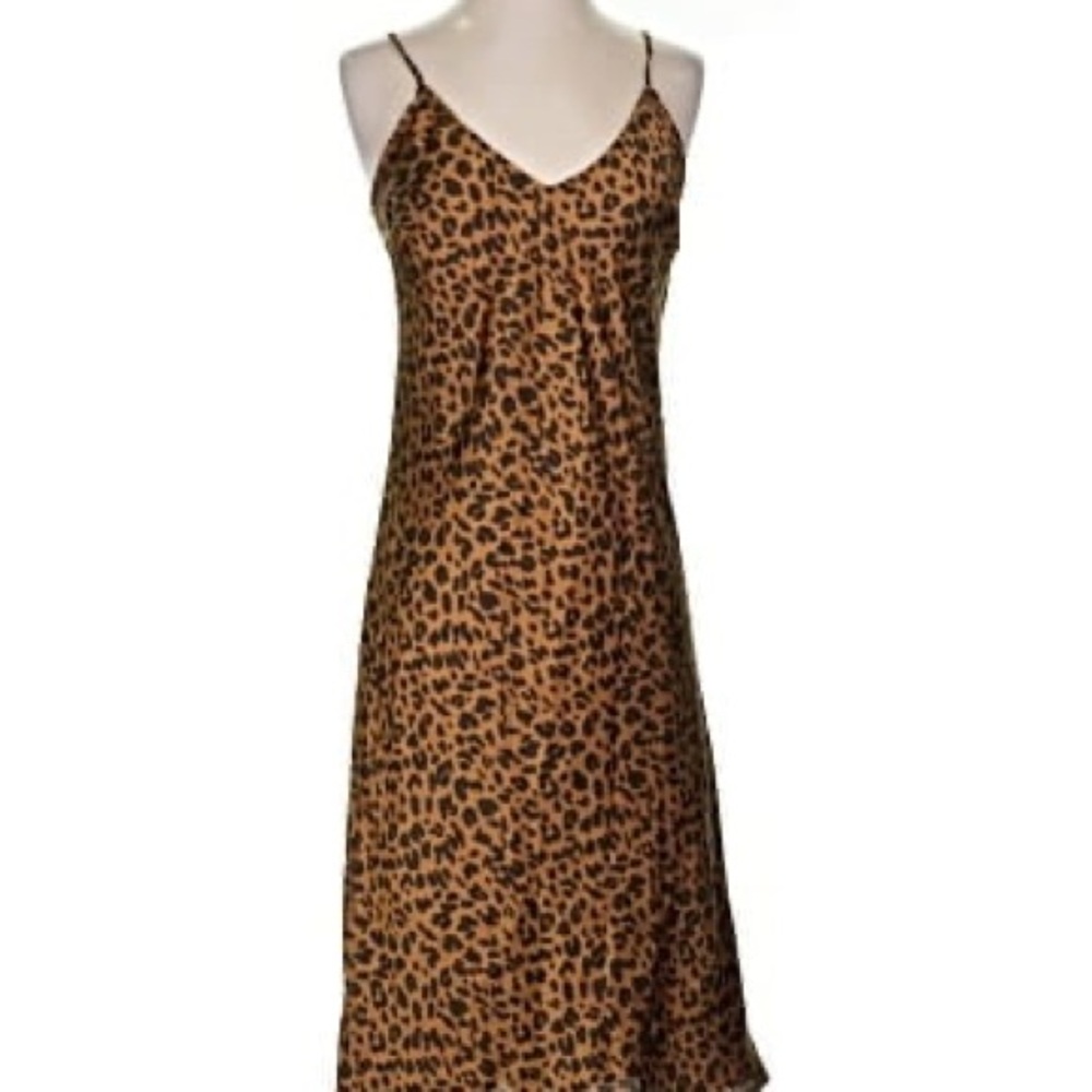 a new day Animal Print Chemise or Slip Dress